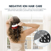 Electric Infrared Massage Comb Hair Growth 5V Electric Vibration Head